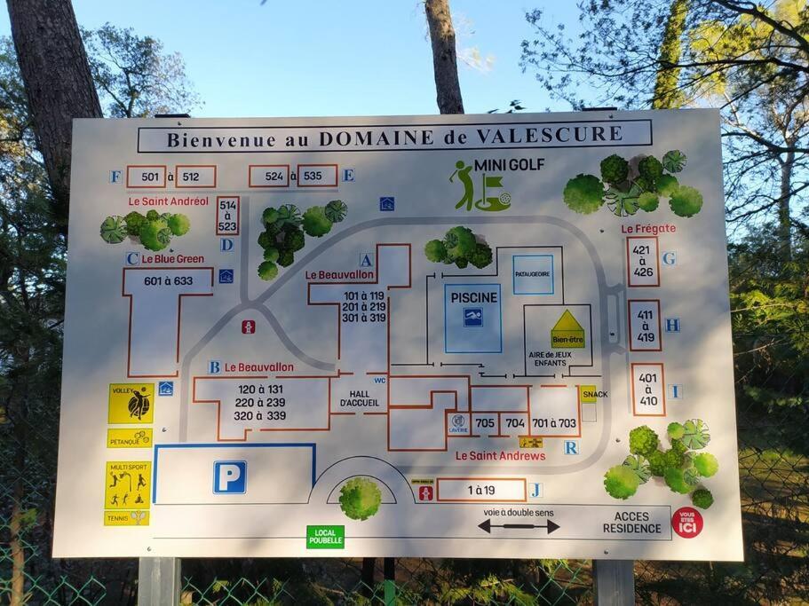 Ideal Saint Raphael Piscine Clim Parking Leilighet Eksteriør bilde